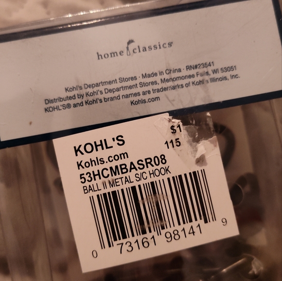 NWT! Home Classics Shower Hooks (12ct) - Picture 6 of 7